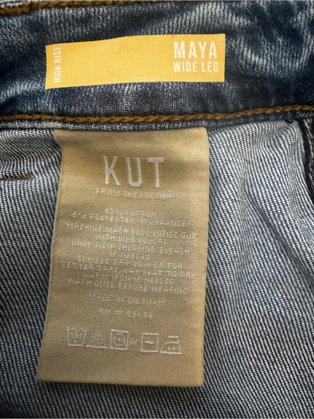 Kut From the Kloth - Maya High Rise Wide Leg - Picture 10 of 11